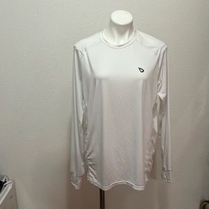 Baleaf White Athletic Top Sz L